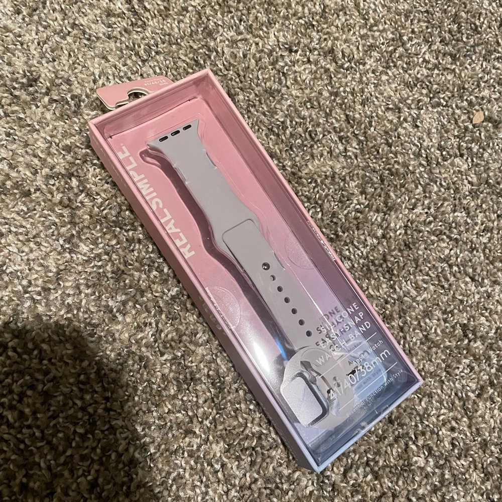 Real Simple Purple Apple Watch Band